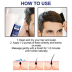 East Moon Men’s Hair Mousse – Lightweight Volume & Styling Foam