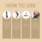 East Moon Long-Lasting Men's Beard Dye