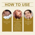 East Moon Argan Oil 3-in-1 Beard Cleanser & Conditioner (100ml)