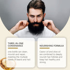 East Moon Argan Oil 3-in-1 Beard Cleanser & Conditioner (100ml)