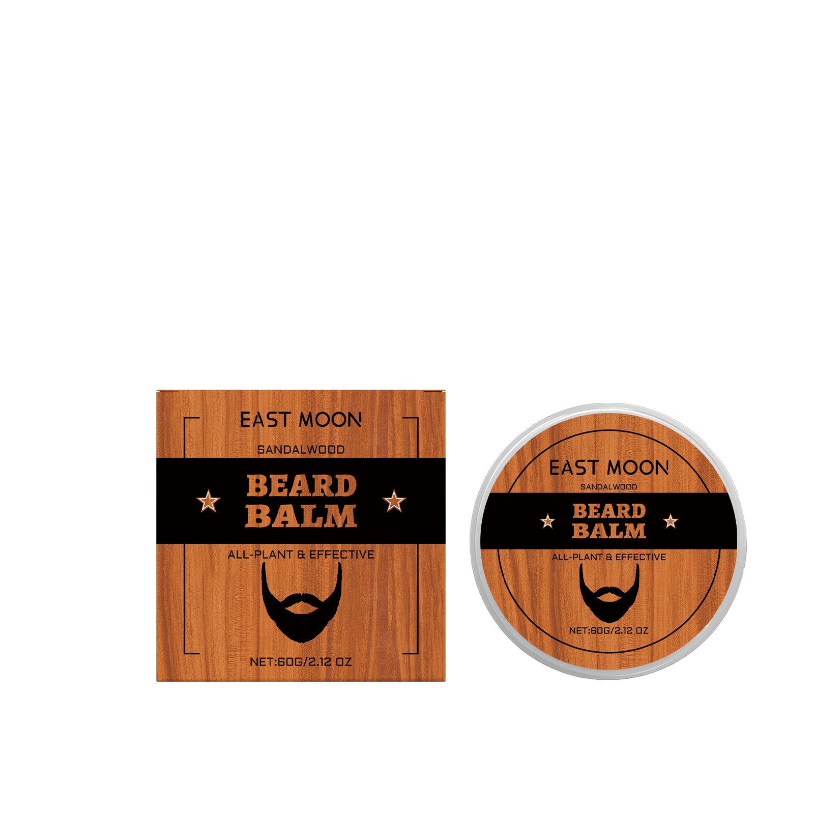 East Moon 男士胡须护理膏 檀香成分呵护胡须适合多种肤质男士护理