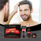 EAST MOON Men's 3-in-1 Face & Body Grooming Set