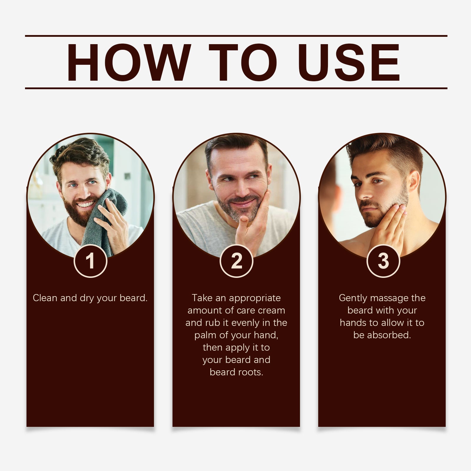 East Moon Premium Men's Beard Balm - Deep Conditioning & Nourishing Wax with Argan Oil & Shea Butter