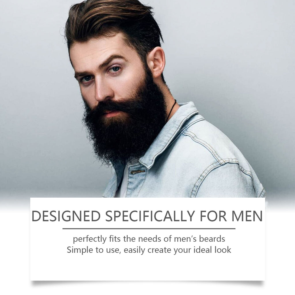 East Moon Vanilla Beard Balm - Natural Styling Wax & Deep Conditioner with Beeswax & Coconut Oil