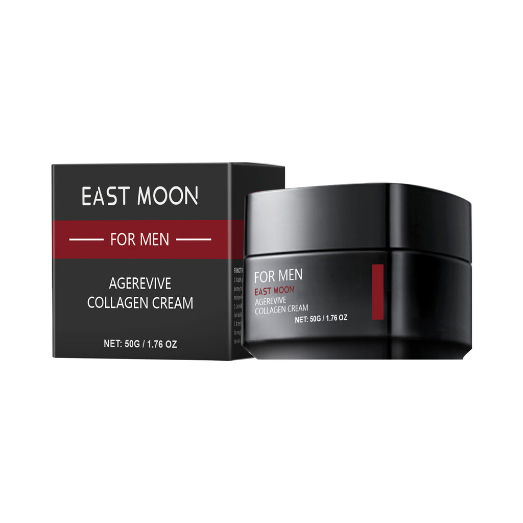 East Moon 玻尿酸补水面霜 男士面部肌肤滋养嫩肤焕彩保湿面霜
