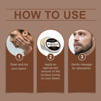 East Moon Men’s Beard Care Balm – Moisturizing & Softening Grooming Wax
