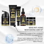 East Moon Men’s 5-Piece Face Care Set – Cleanse, Hydrate & Refresh
