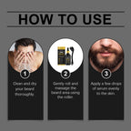 East Moon Men’s Beard Care Oil – Softening & Conditioning Serum
