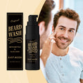 East Moon Men's Beard Shampoo - Moisturizing Wash & Odor Control Cleanser with Aloe & Nettle (100ml)