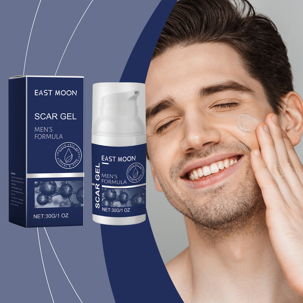 Men's Scar Recovery Gel - Skin Smoothing & Firming Moisturizer