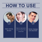 Men's Scar Recovery Gel - Skin Smoothing & Firming Moisturizer