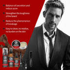 East Moon Men's 4-in-1 Beard Grooming Kit