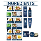East Moon Sandalwood Beard Care Kit – Cleanse, Soften & Style
