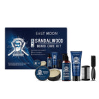 East Moon Sandalwood Beard Care Kit – Cleanse, Soften & Style