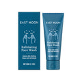 East Moon Men's Exfoliating Face Wash - Gentle Cleanser & Hydrating Daily Scrub for Refreshing Skin