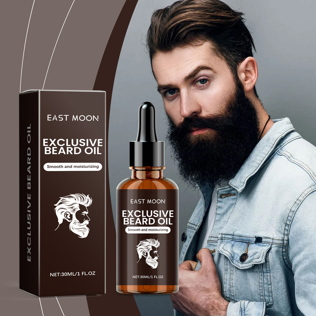 East Moon 男士胡须油 胡子毛发营养滋润修护毛躁柔顺护理精油