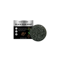 East Moon Men's Activated Charcoal Hair Darkening Shampoo Bar - Scalp Purifying & Root Strengthening Soap