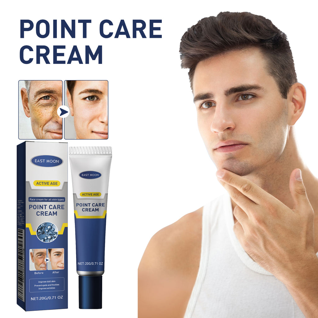 East Moon Men's Anti-Aging Face Cream - Brightening & Wrinkle-Reducing Moisturizer with Niacinamide & Glycerin