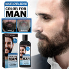 East Moon Men’s Black Beard Color Shampoo – Quick Gray Coverage