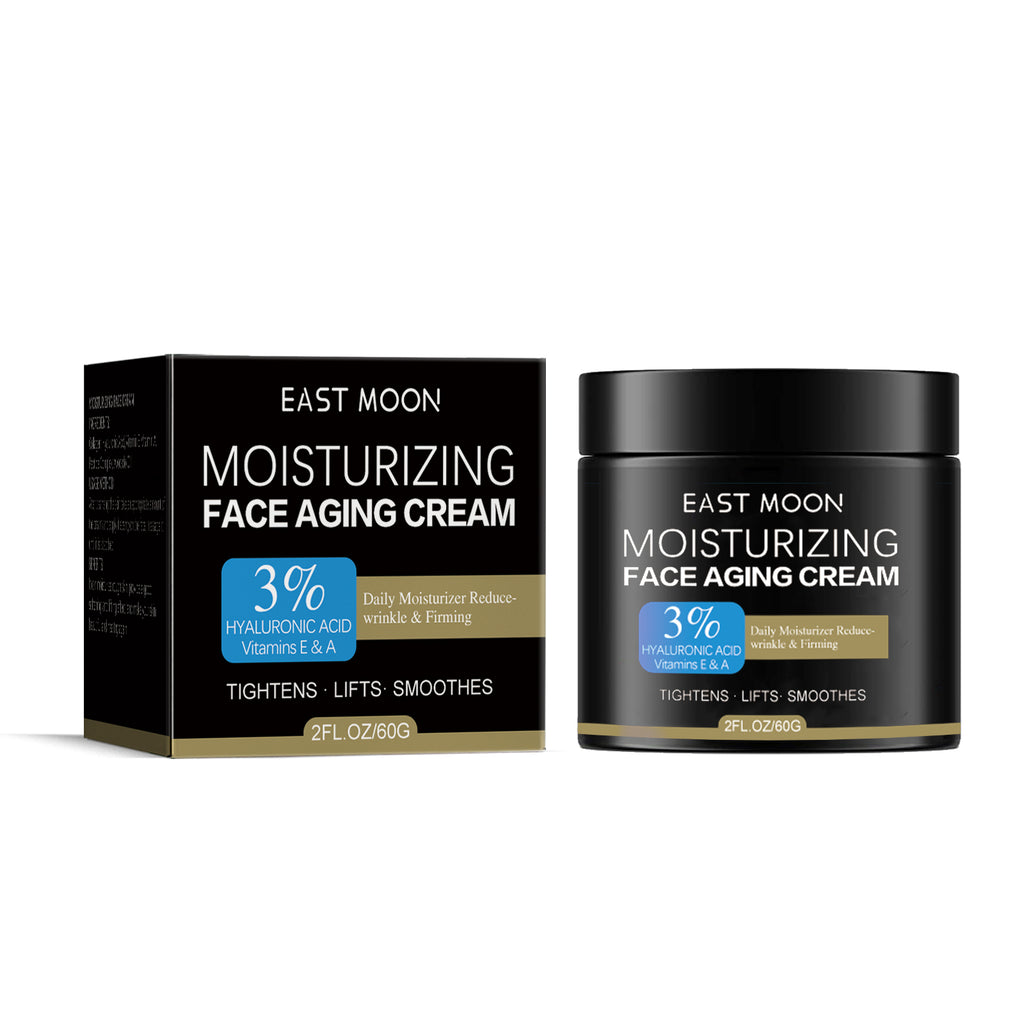 East Moon Men's Anti-Aging Face Cream - Firming & Wrinkle-Reducing Moisturizer with Collagen & Vitamin E
