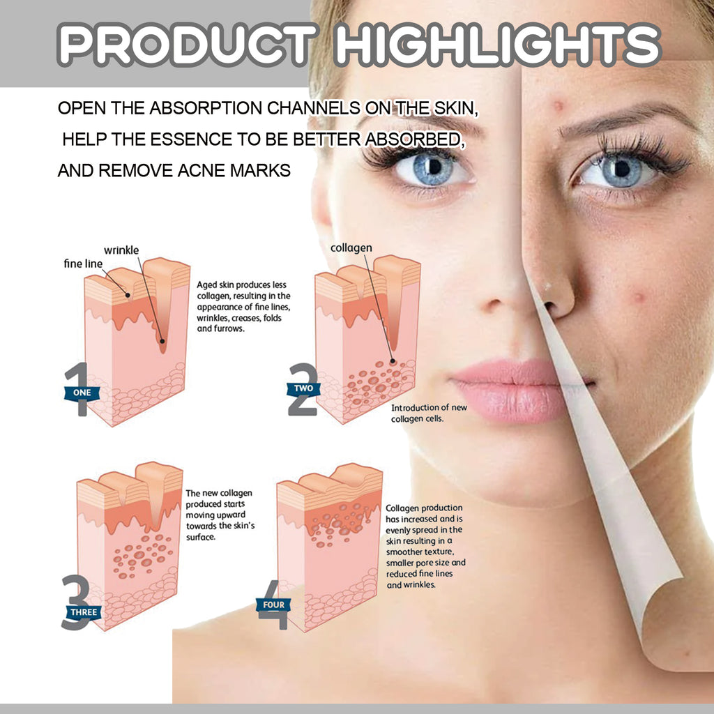 East Moon Face Massage Roller - Skincare Glow Booster & Anti-Aging Tool for Fine Lines & Smooth Skin