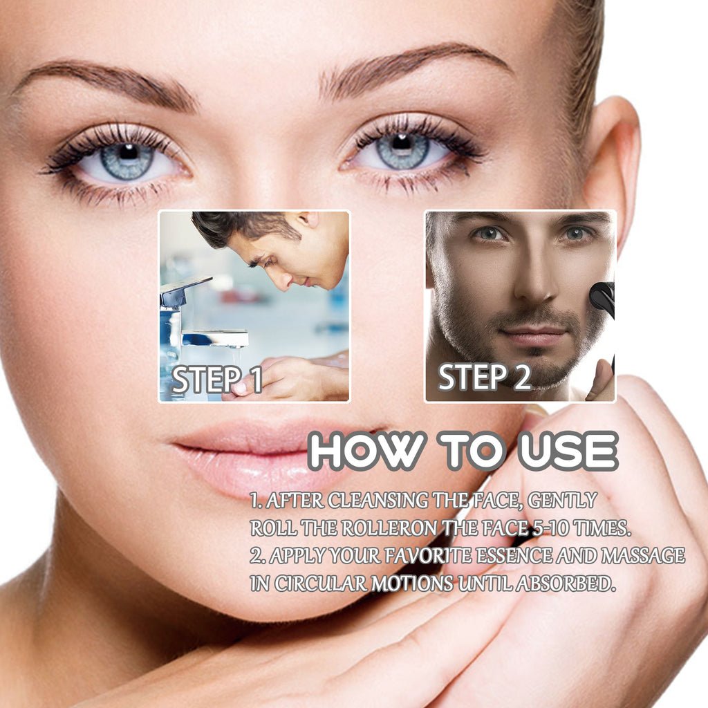 East Moon Face Massage Roller - Skincare Glow Booster & Anti-Aging Tool for Fine Lines & Smooth Skin