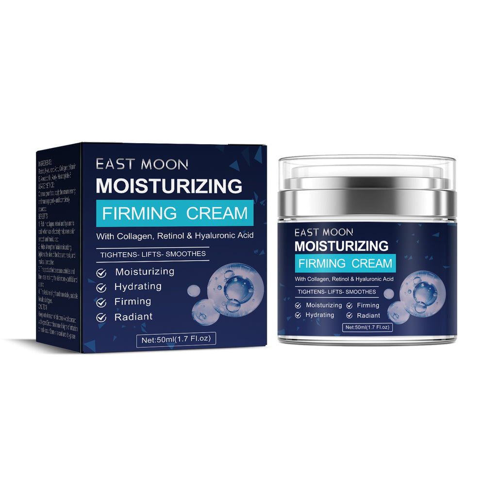 East Moon Men's Retinol Face Cream - Anti-Wrinkle Firming & Lifting Moisturizer with Collagen & Hyaluronic Acid