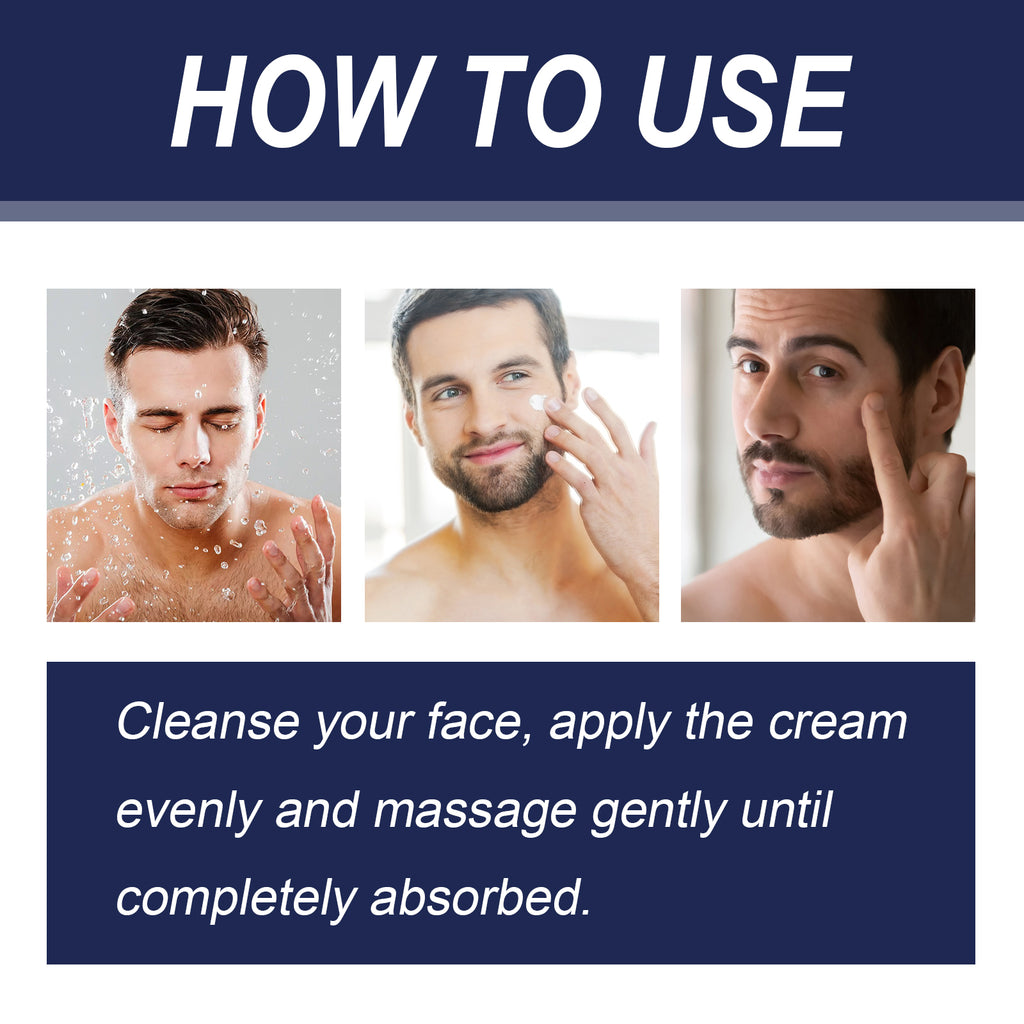 East Moon Men's Retinol Face Cream - Anti-Wrinkle Firming & Lifting Moisturizer with Collagen & Hyaluronic Acid