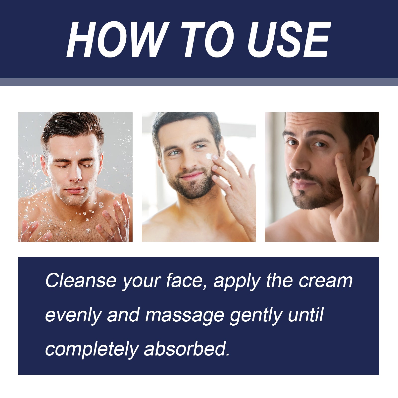 East Moon Men's Retinol Face Cream - Anti-Wrinkle Firming & Lifting Moisturizer with Collagen & Hyaluronic Acid