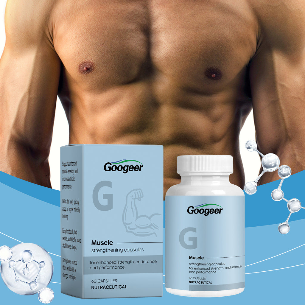 Googeer Muscle Growth Capsules - Protein Synthesis & Workout Endurance Supplement
