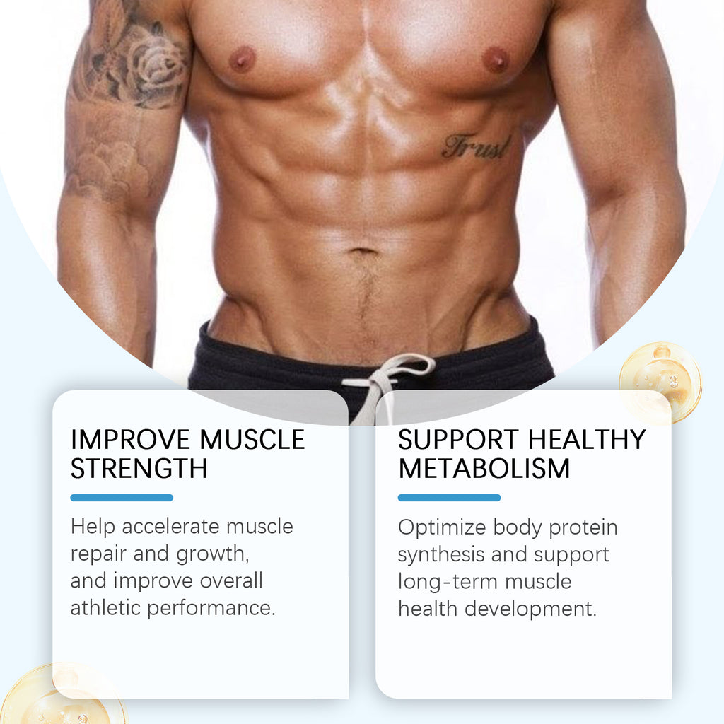 Googeer Muscle Growth Capsules - Protein Synthesis & Workout Endurance Supplement