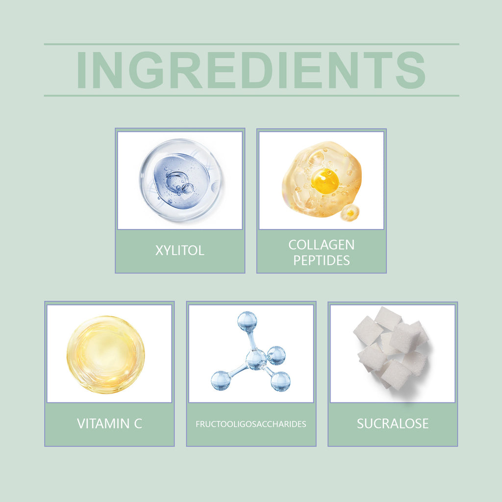 Googeer 牙咀嚼益生菌片 膳食补充剂身体治疗