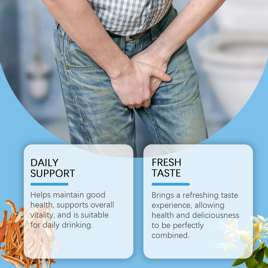 Googeer Organic Prostate Care Tea - Ginseng & Honeysuckle Men's Vitality Bags