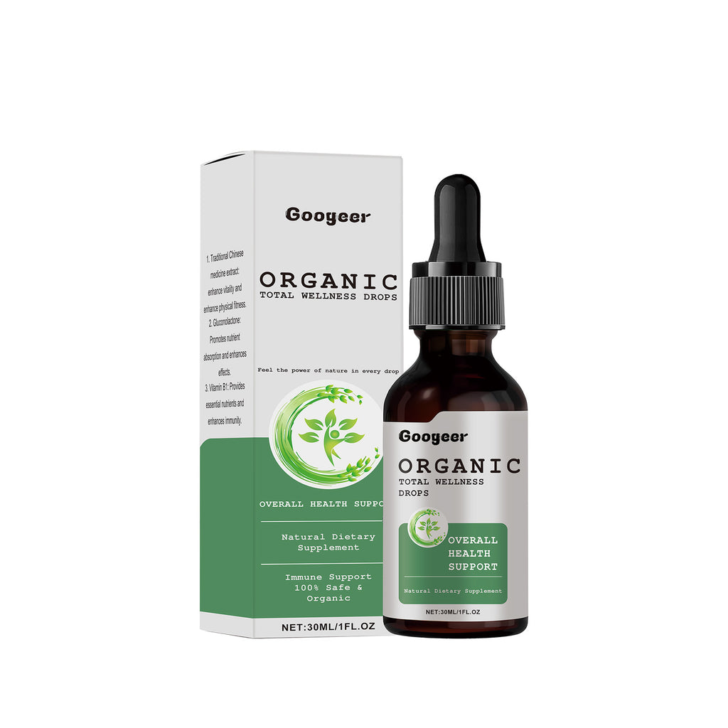 Googeer Premium Daily Wellness Drops - Advanced Nutrient Absorption & Energizing Systemic Support Dietary Supplement (30ml)