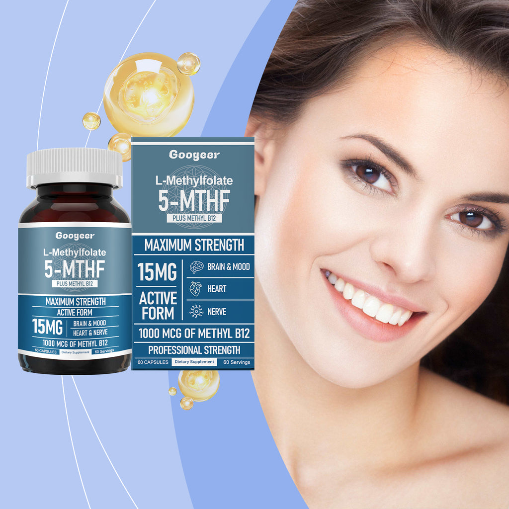 Googeer Daily Vitamin C Capsules - Immune Support & Energy Booster Supplements