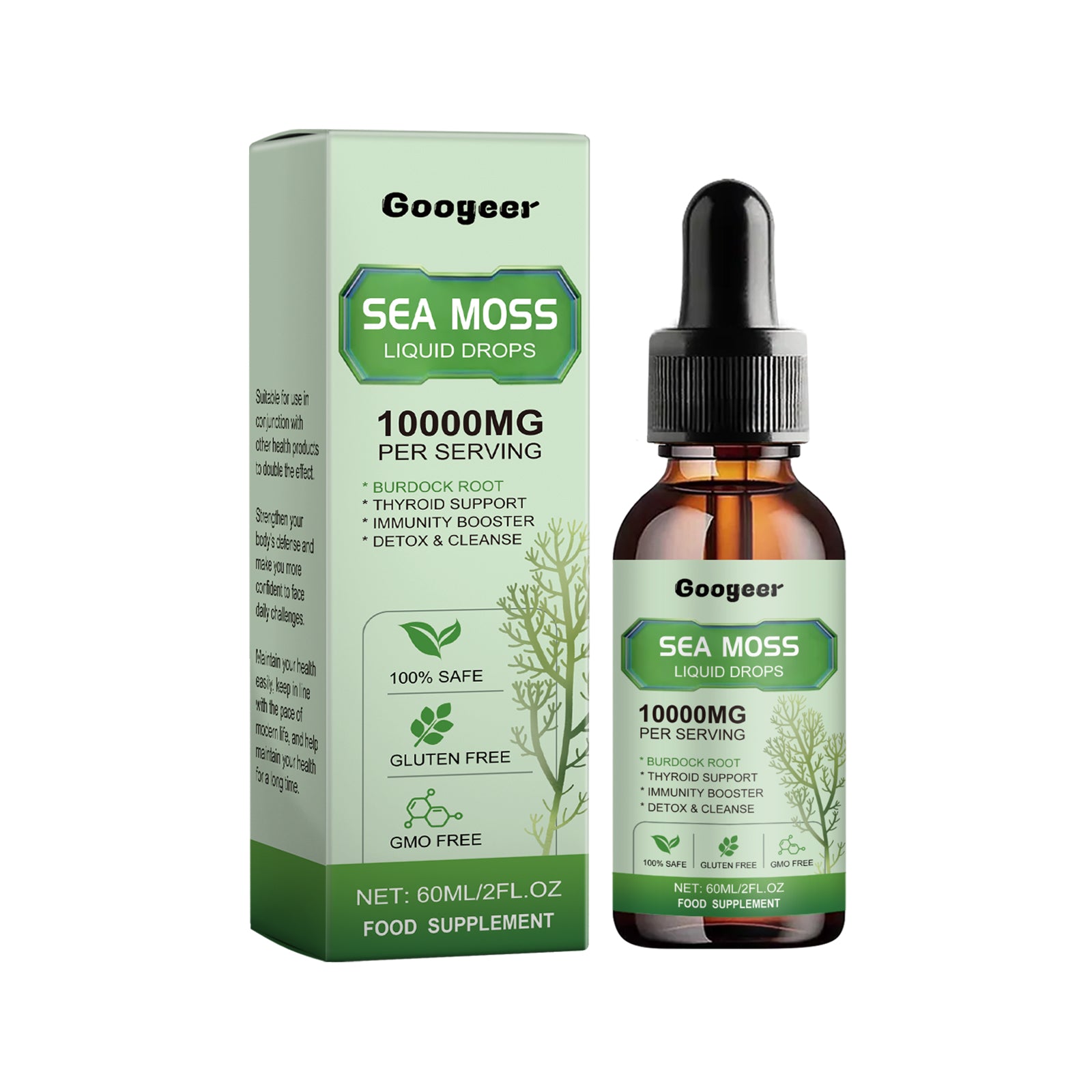 Googeer 海苔液体滴剂 身体治疗