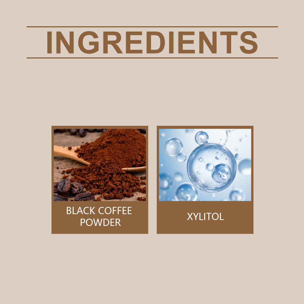Googeer Men's Mushroom Coffee - Black Coffee Powder for Energy & Stamina