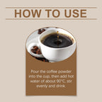 Googeer Men's Mushroom Coffee - Black Coffee Powder for Energy & Stamina