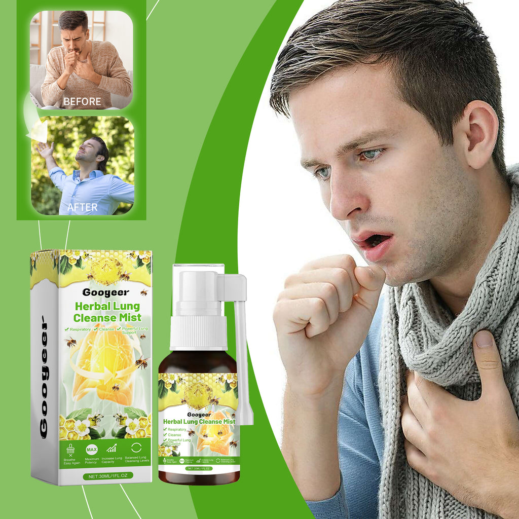 Googeer Premium Throat Soothing Spray - Advanced Loquat Respiratory Comfort & Daily Fresh Breath Mist (30ml)