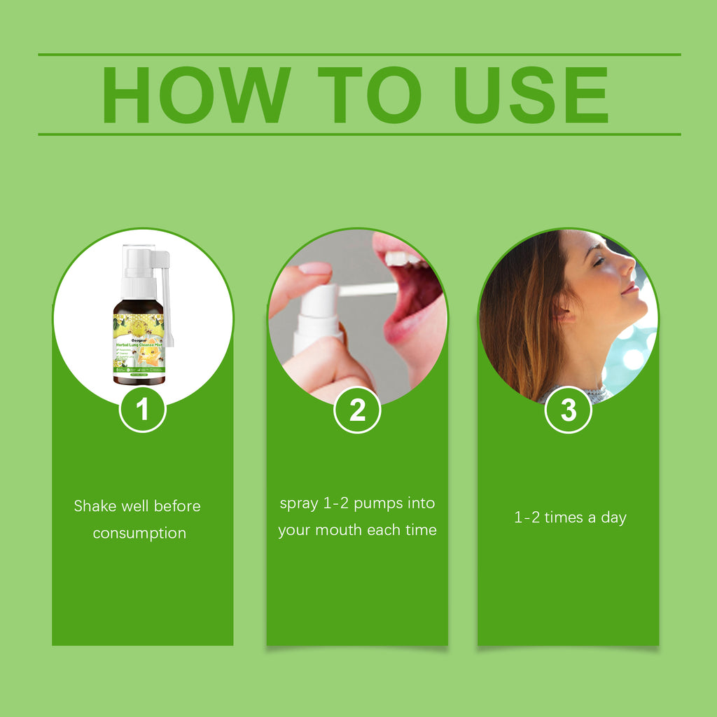 Googeer Premium Throat Soothing Spray - Advanced Loquat Respiratory Comfort & Daily Fresh Breath Mist (30ml)
