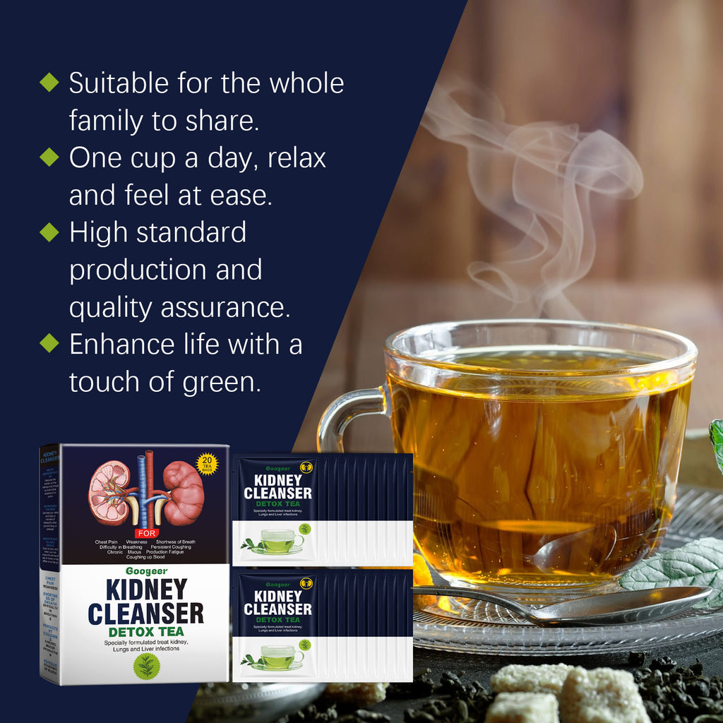 Googeer 肾脏排毒茶 肾脏清洁排毒茶身体治疗