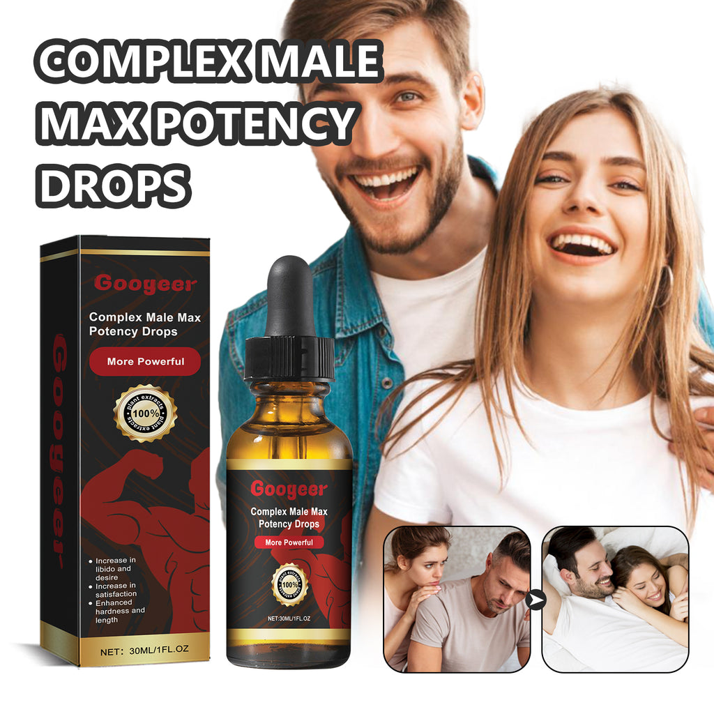 Googeer Men's Vitality Drops - Ginseng & Epimedium Advanced Stamina Formula