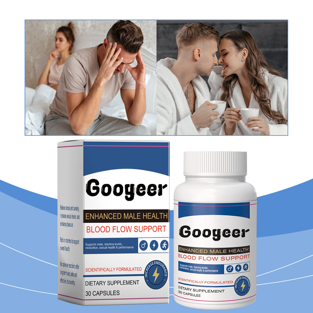 Googeer 男士能量补充胶囊 膳食补充剂身体治疗