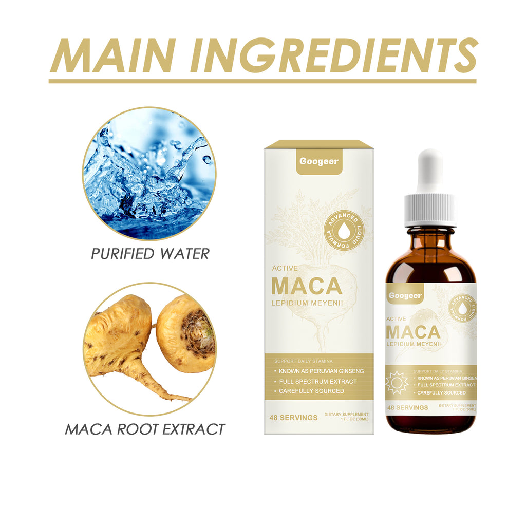 Googeer Active Maca Drops 男性增强滴剂 强健身体补充活力体力