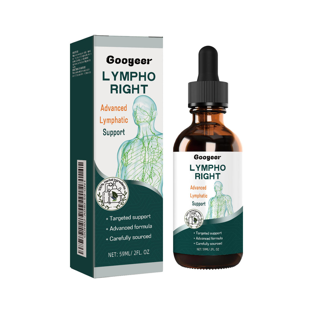 Googeer 草本补充剂 缓解脖子颈部手部腿部淋巴肿胀身体疼痛护理