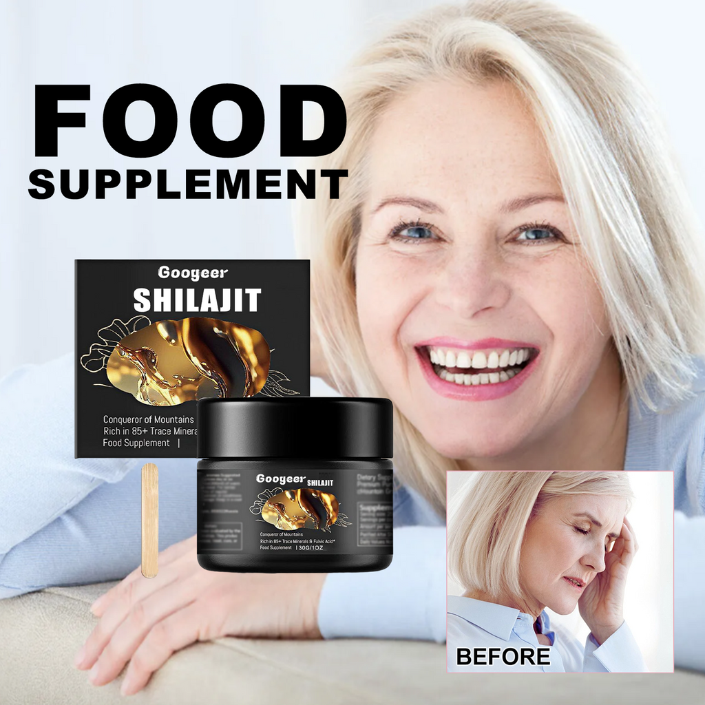 GOOGEER Himalayan Shilajit Resin Supplement - Premium Licorice & Angelica Root Sleep & Energy Complex
