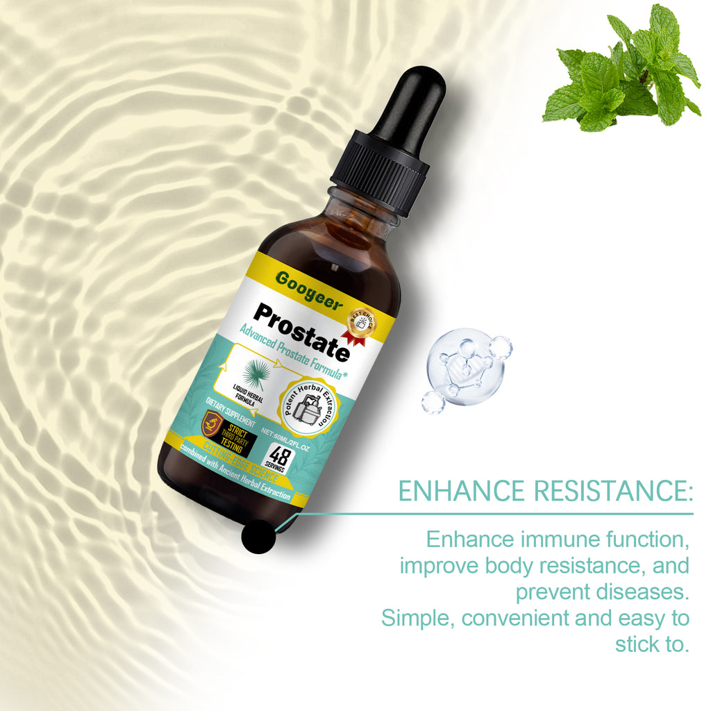 Googeer Prostate Health Drops - Saw Palmetto 10:1 Extract Urinary Support Liquid