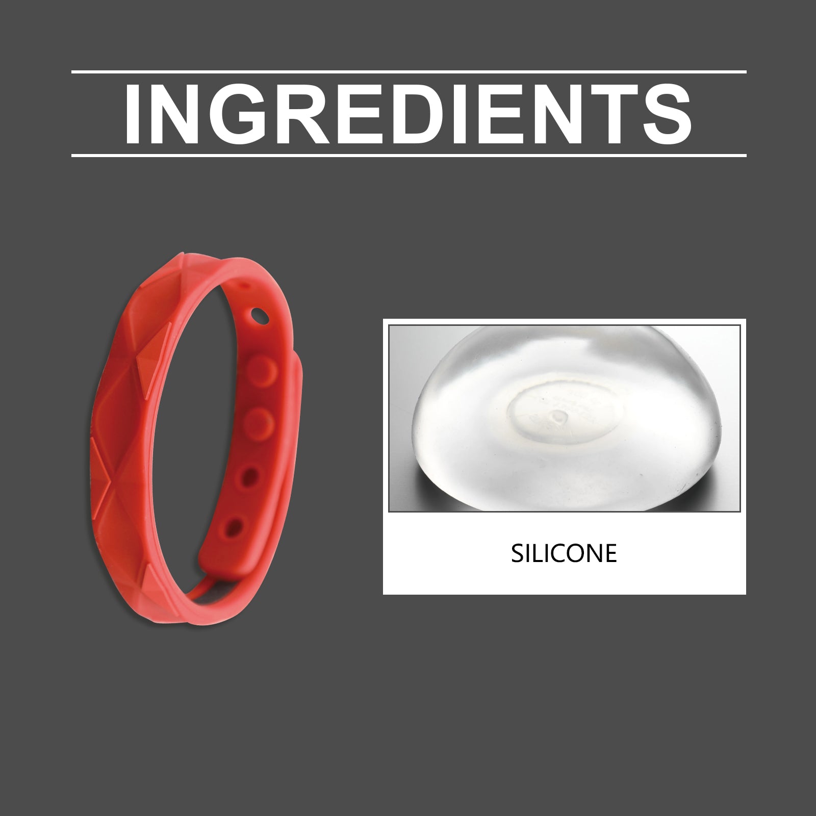 Houkea Men's Prostate Care Silicone Wristband - Comfort & Wellness Support Bracelet for Relieving Discomfort & Better Sleep