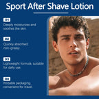 Hoygi Men's Alcohol-Free Aftershave Splash & Hydrating Lotion (100ml)