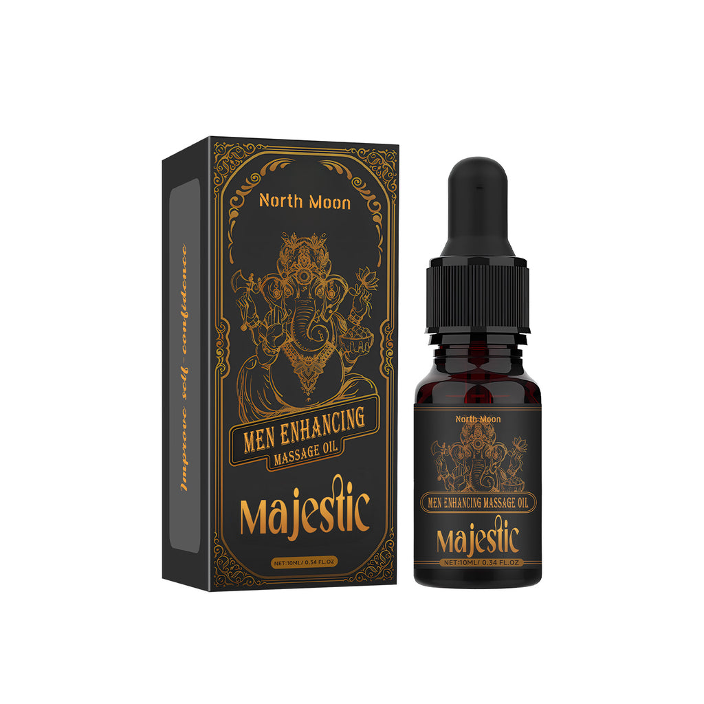 North Moon 男士按摩油 男士身体保湿温和滋润皮肤外用男士按摩油